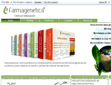Tablet Screenshot of farmagenetica.com
